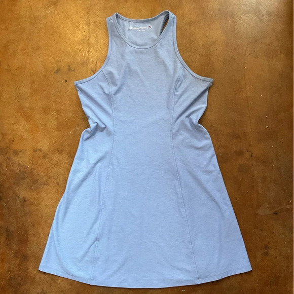 Outdoor Voices Periwinkle Purple Tennis Athletic High Neck Dress A7 - Picture 1 of 3